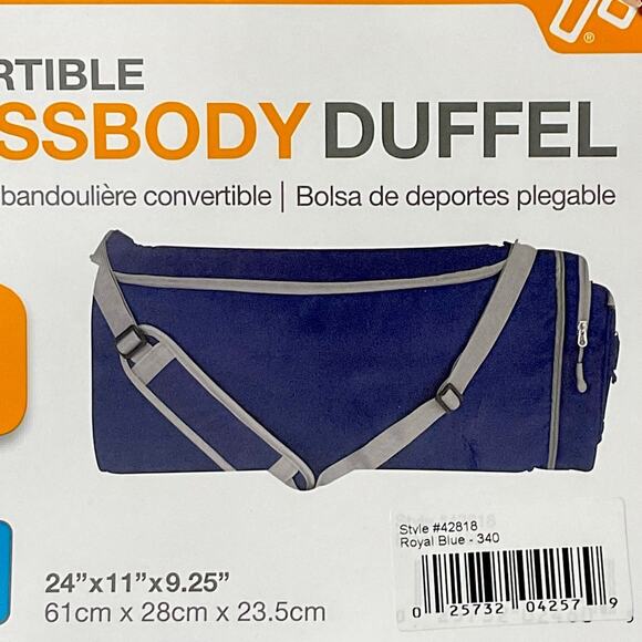 Travelon-Convertible Crossbody Duffle Bag - Picture 2 of 5